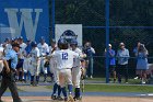 Baseball vs Babson  Wheaton College Baseball vs Babson during Championship game of the NEWMAC Championship hosted by Wheaton. - (Photo by Keith Nordstrom) : Wheaton, baseball, NEWMAC